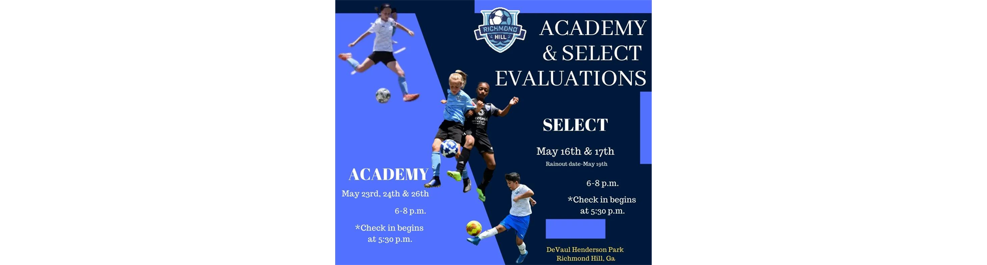 Academy and Select Tryouts